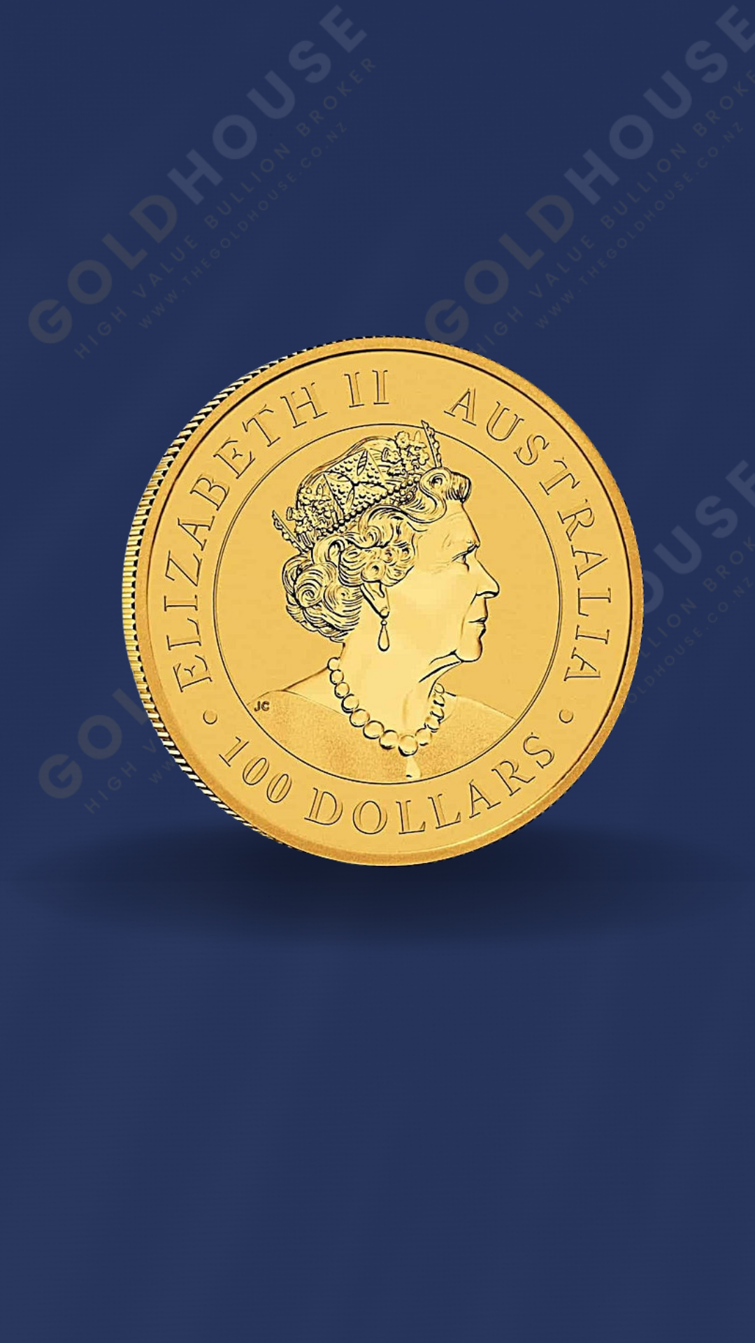 1oz Gold Australian Kangaroo Minted Coin 999.9 2022 image 2