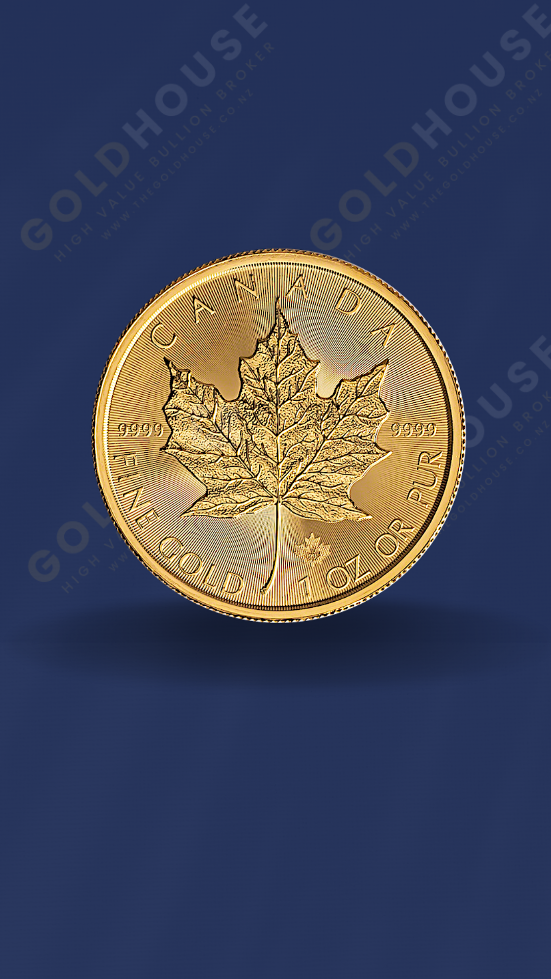 1oz Gold Maple Leaf Minted Coin 999.9 2026