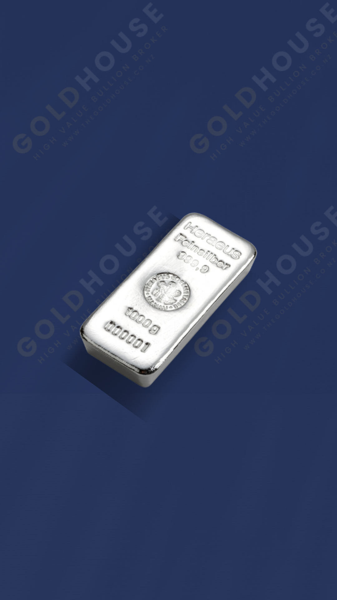 1g Silver Heraeus Minted Bar 999.9 image 2