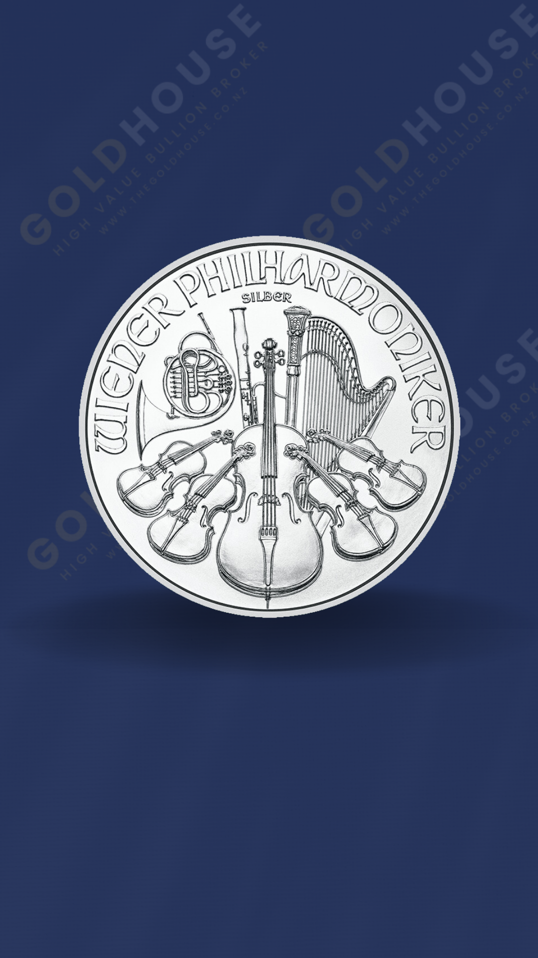 1oz Silver Philharmonic Minted Coin 999