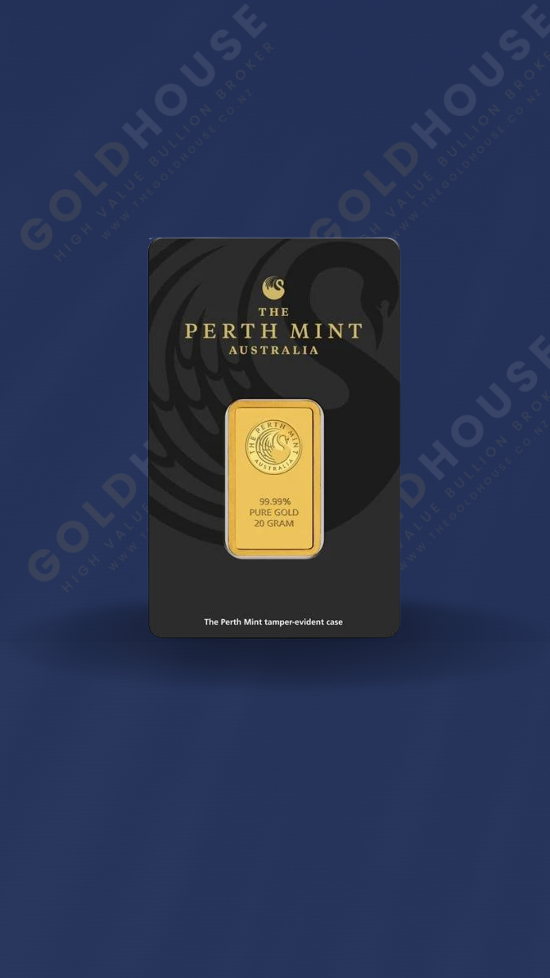 20g Gold Perth Mint Minted Bar 999.9