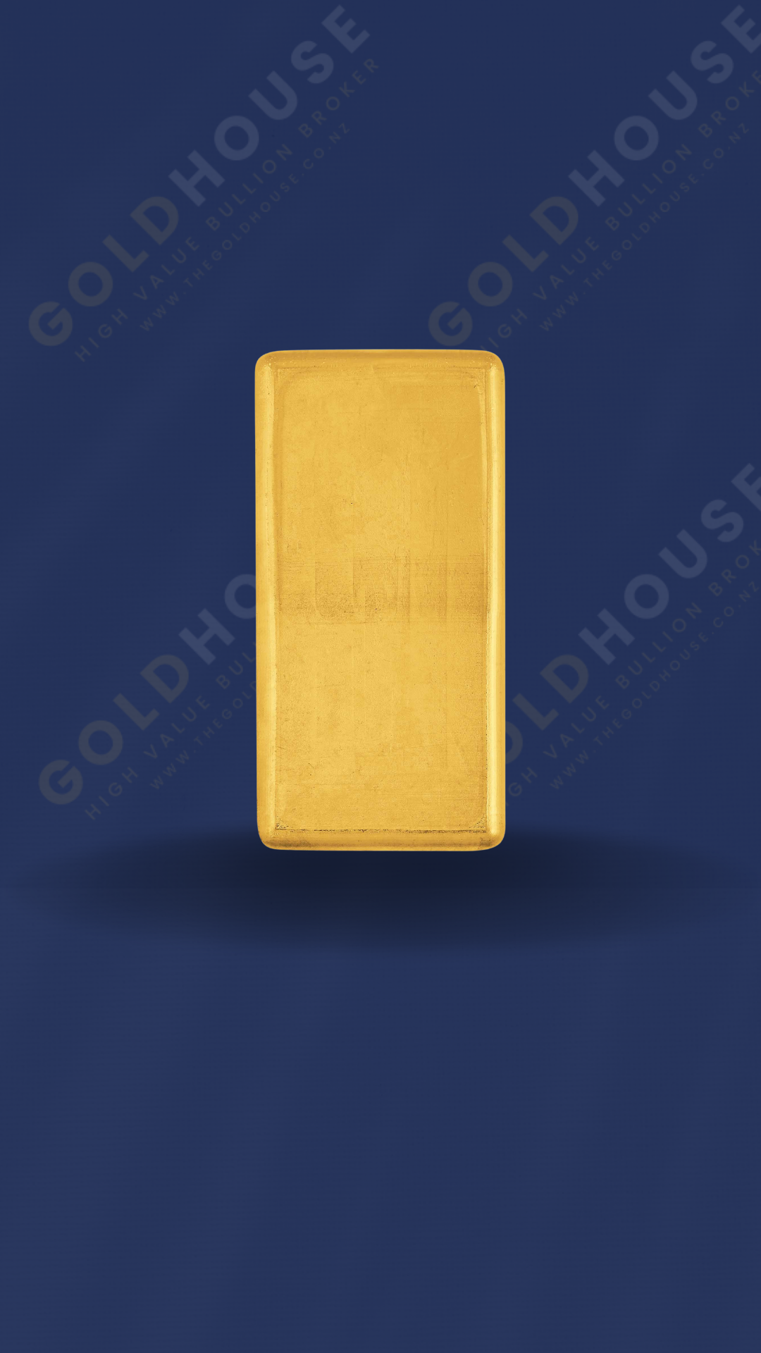 10oz Gold Perth Mint Cast Bar 999.9 image 2